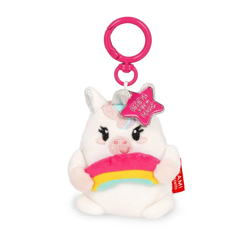 [SPK0003] PLUSH KEY RING – SUPER SOFT! Licorne