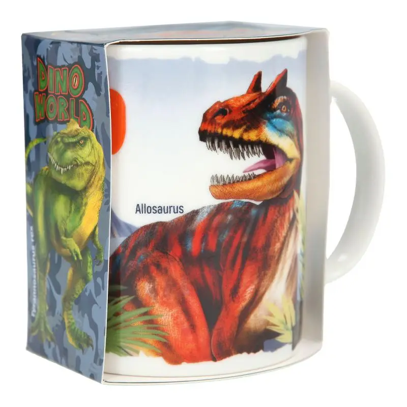 [12030] DINO WORLD TASSE BLANCHE