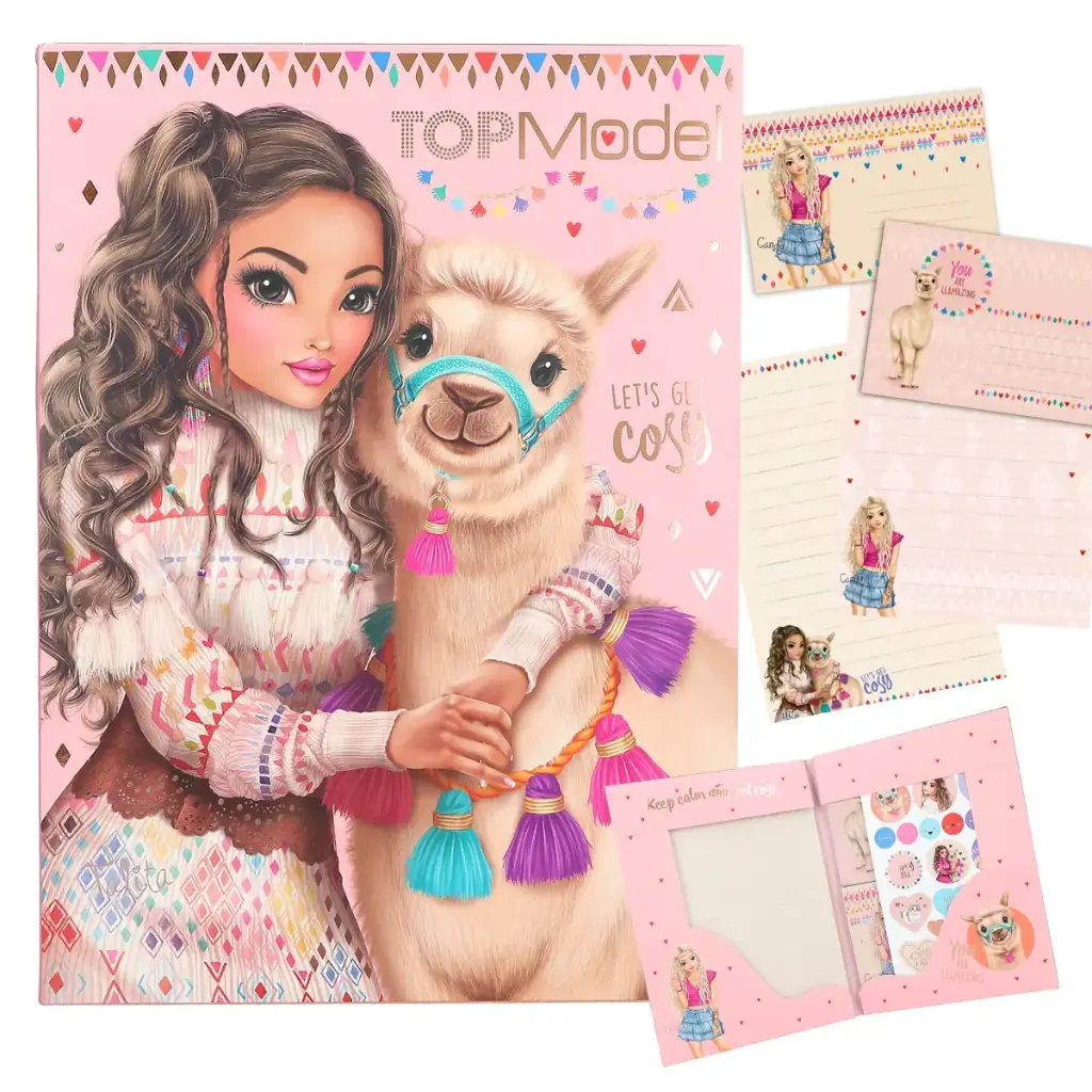 TopModel papier à lettre cosy