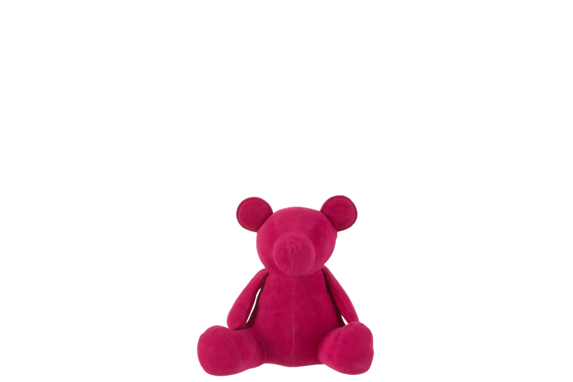 [2714] Ours Déco Mat Velours Rose Small (14x12.5x14cm)