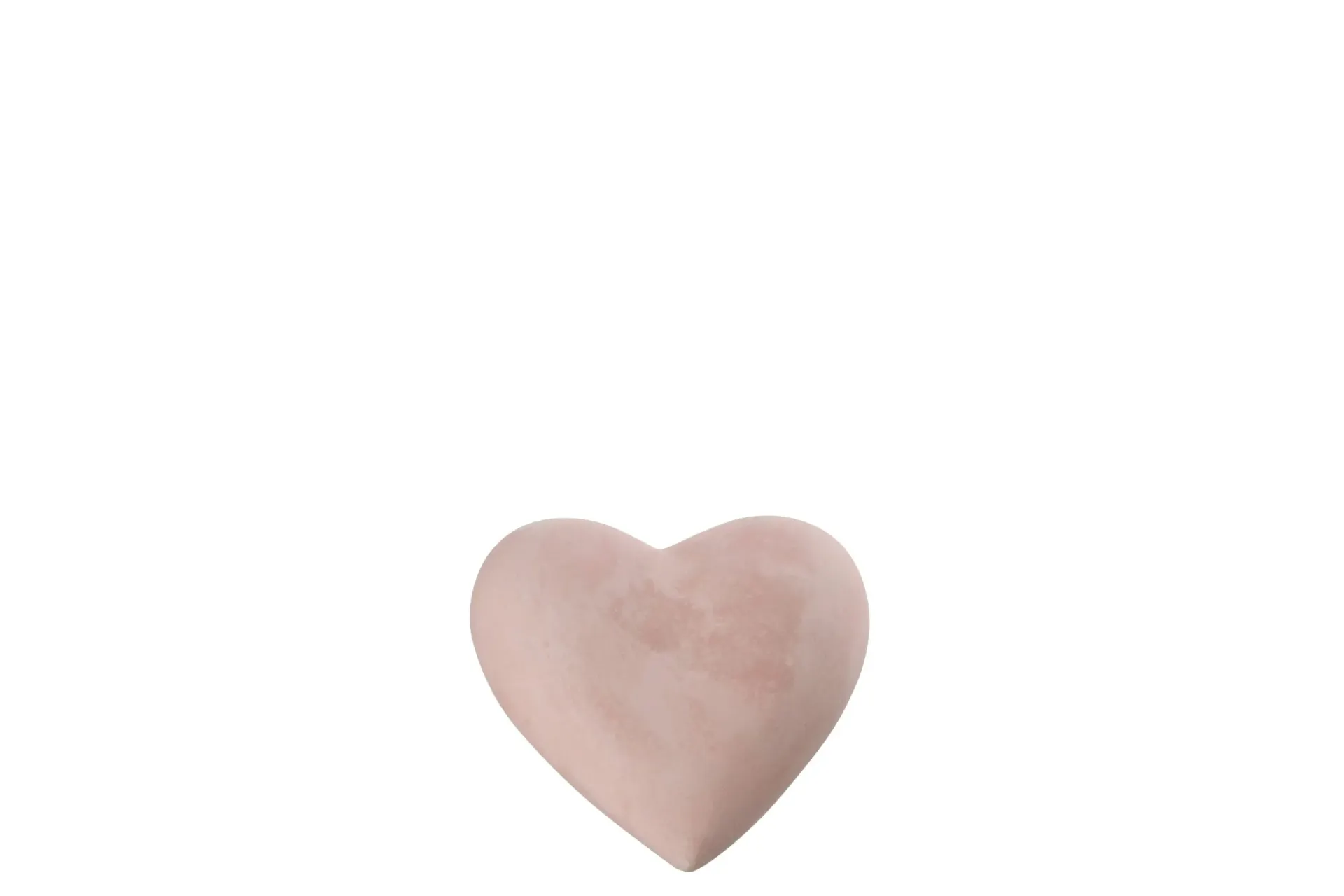 [32575] COEUR CIMENT ROSE S (10x10x4.5cm)
