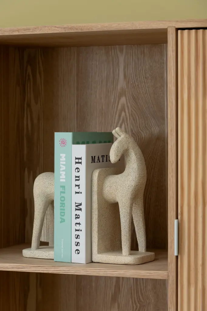 S/2 SERRE-LIV CHEVAL MOD RE BE (21x10x27.5cm)