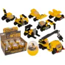 Blocs construction, vehicules de chantier