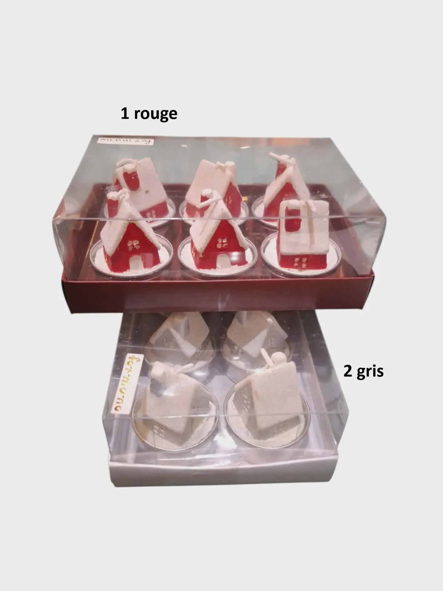 Bougie maison par 6