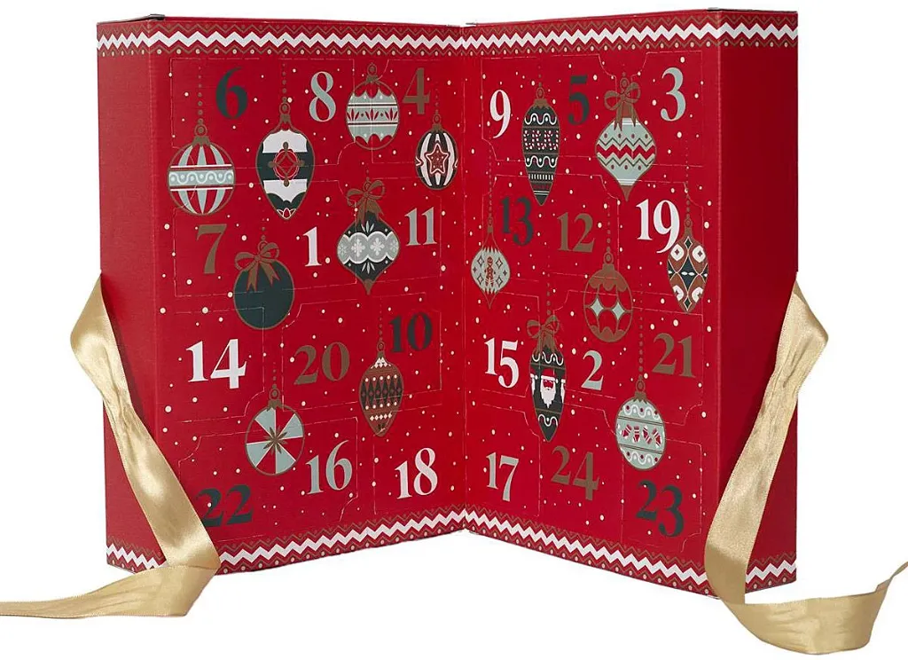 BOUGIE PARFUMEE X24 CALENDRIER AVENT NOEL