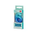 Bougie anniversaire bleu 6