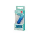 Bougie anniversaire bleu 7