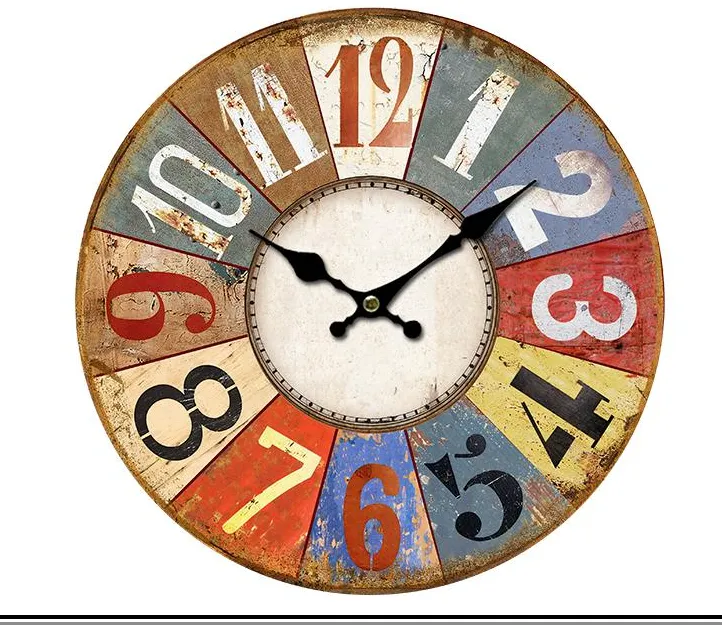 [H320C34-0] Horloge multicoore 34cm