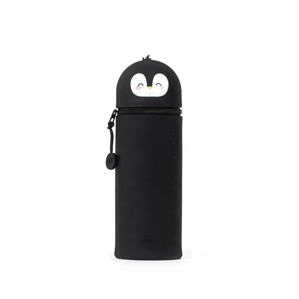 Trousse silicone 2 en 1KAWAII - PENGUIN