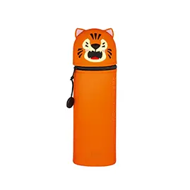 Trousse silicone 2 en 1KAWAII – tigre