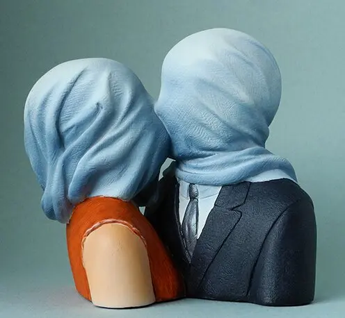 Magritte 'les amants »