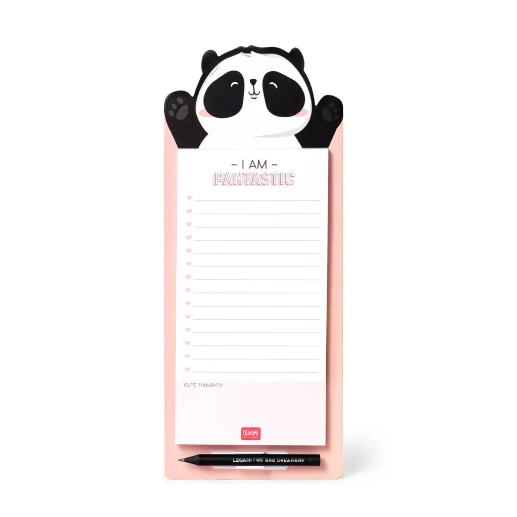 Bloc note magnétique panda