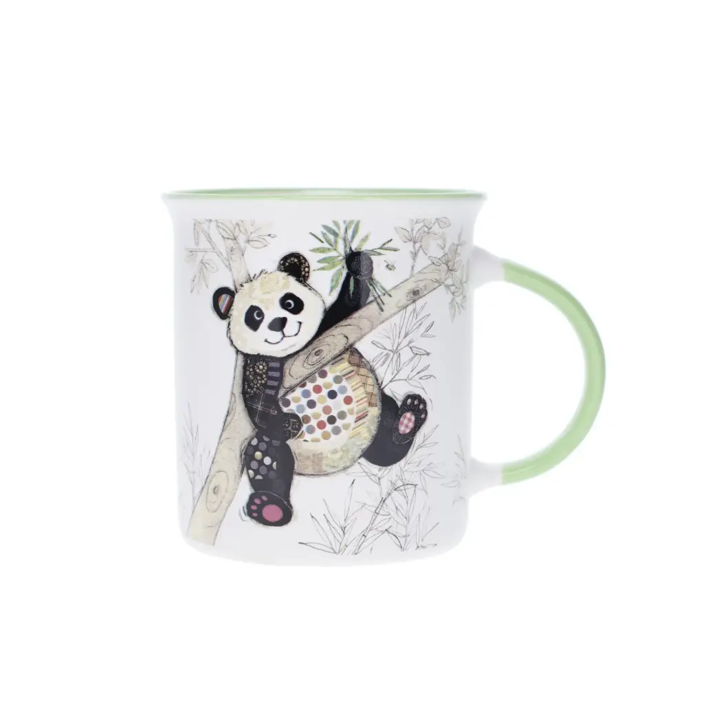 [POMUG21U210] MUG TIMBALE DROIT M 320 ML KOOK PANDA
