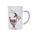 MUG TIMBALE DROIT L 360 ML KOOK BOUQUETIN