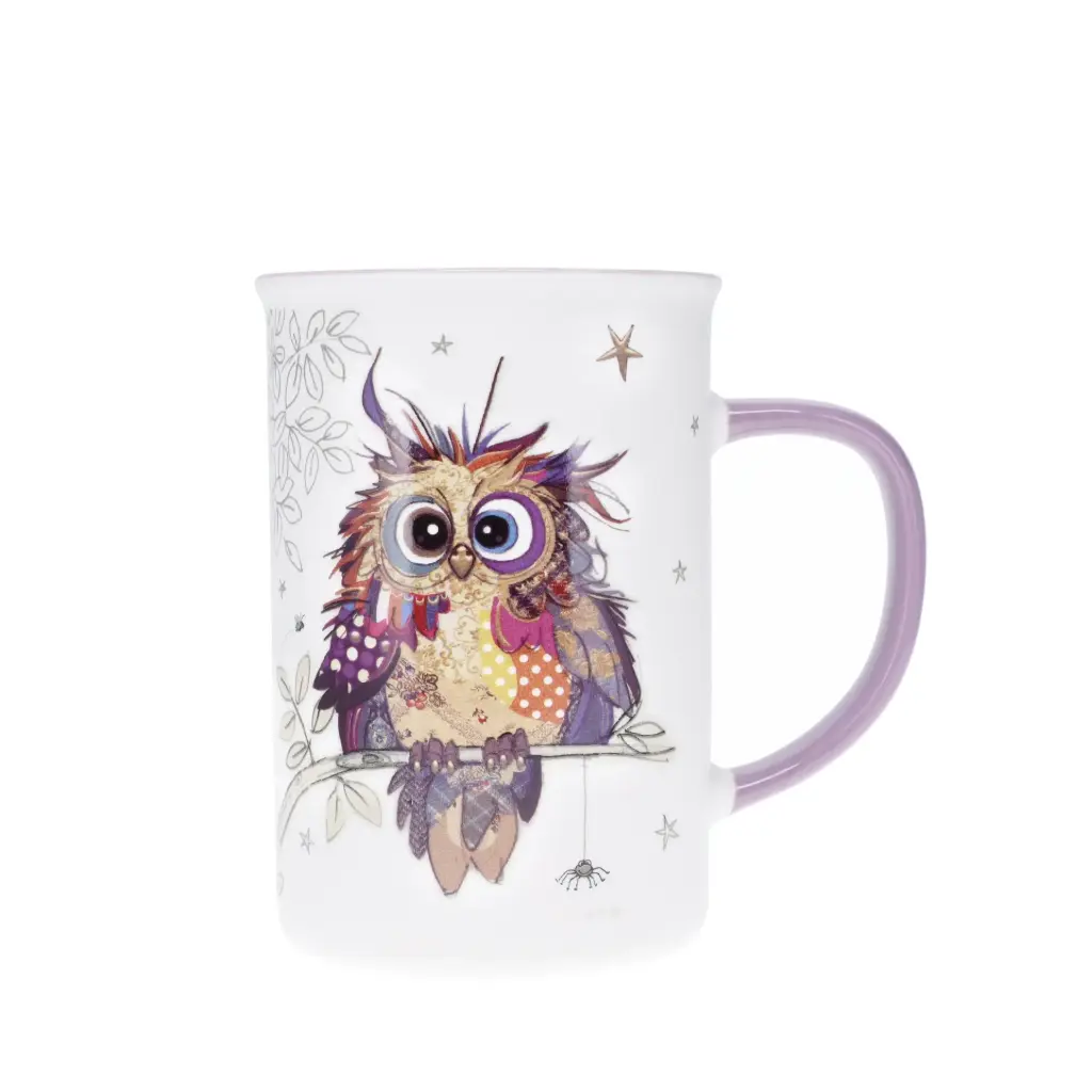 [POMUG21U313] MUG TIMBALE DROIT L 360 ML KOOK BEBE CHOUETTE