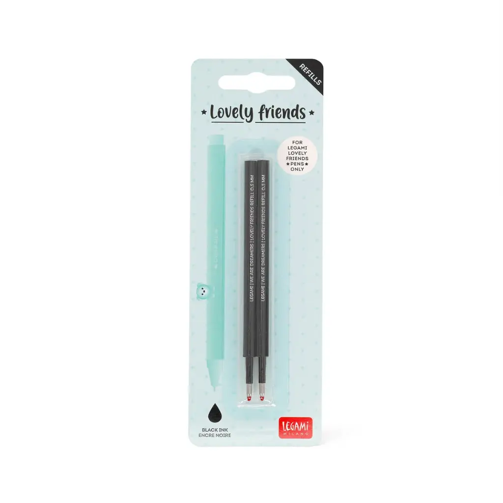[REFEP0004] Set de 3 Recharges pour Stylo Effaçable - Encre noire - Erasable Pen