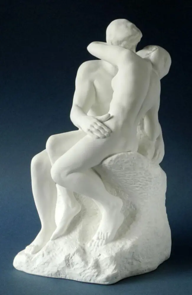 [RO07] RODIN Le baiser 26cm