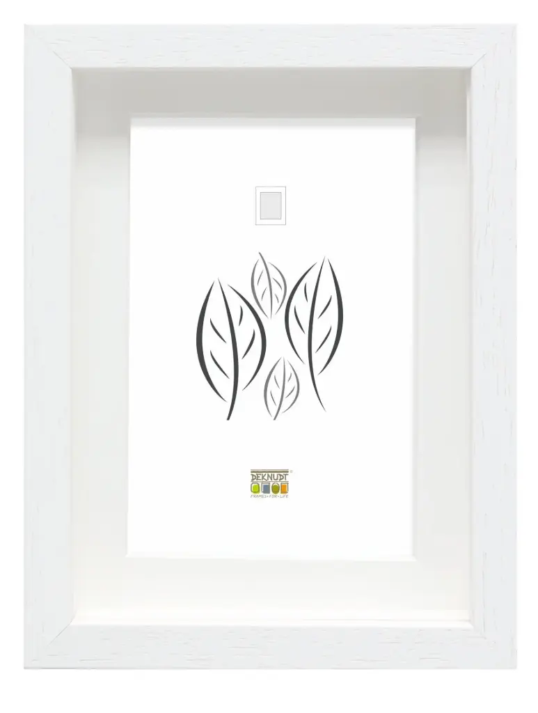 [S223 K1 30x40] Cadre boitier blanc 30x40