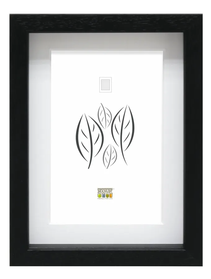 Cadre boîtier noir 24x30 pp 18x24