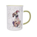 MUG TIMBALE DROIT L 360 ML KOOK CHIEN