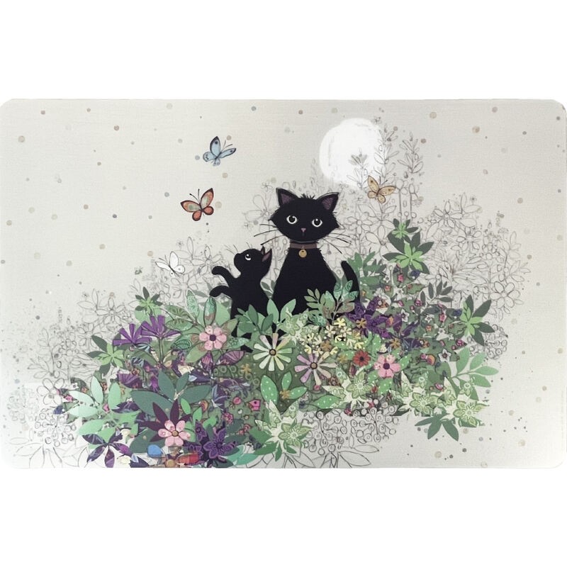 [STA34H02] - Set De Table Chatons Dans Le Jardin