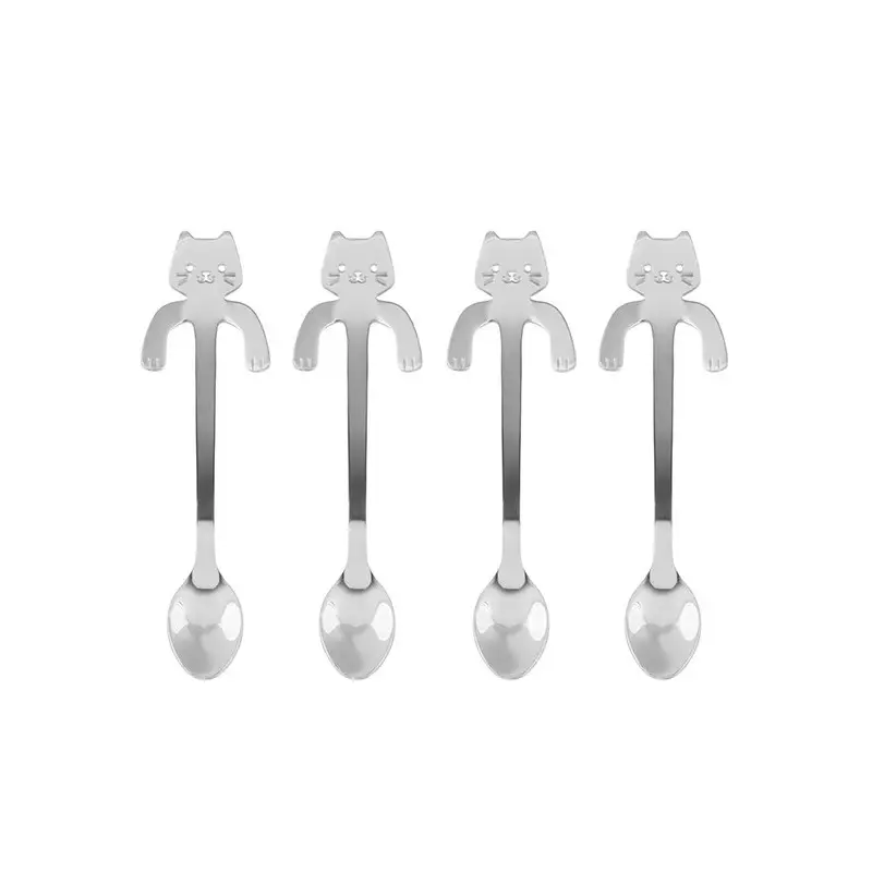 [P043-A090025] Cuillère chat perché