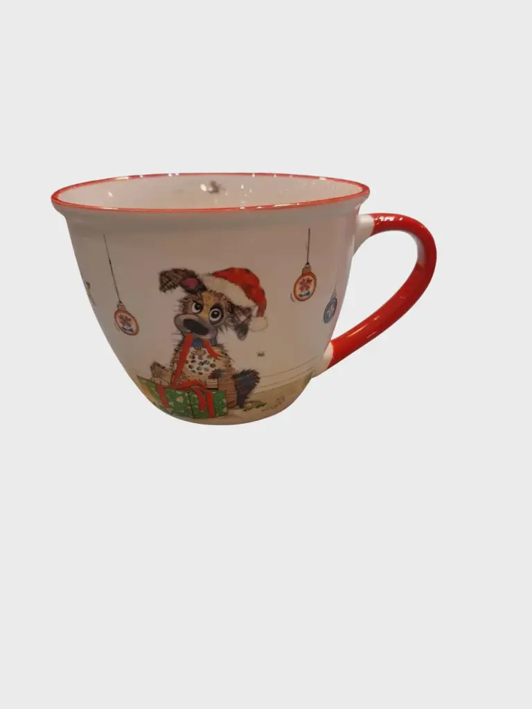 BOL TIMBALE A ANSE 550 ML KOOKS NOEL CHIEN 