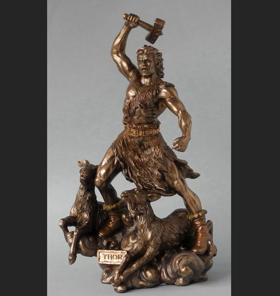 Statuettes En Polyrésine Thor