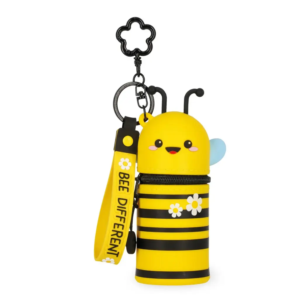 [MKW0005] Porte-Monnaie Porte-Clés abeille - Mini Kawaii