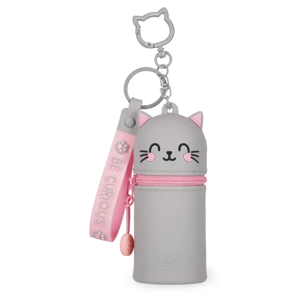 Porte-Monnaie Porte-Clés chat- Mini Kawaii