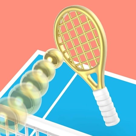 [MTM317-01] PC métal raquette tennis