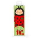 Trousse à crayon en silicone 2 en 1 kawai coccinelle