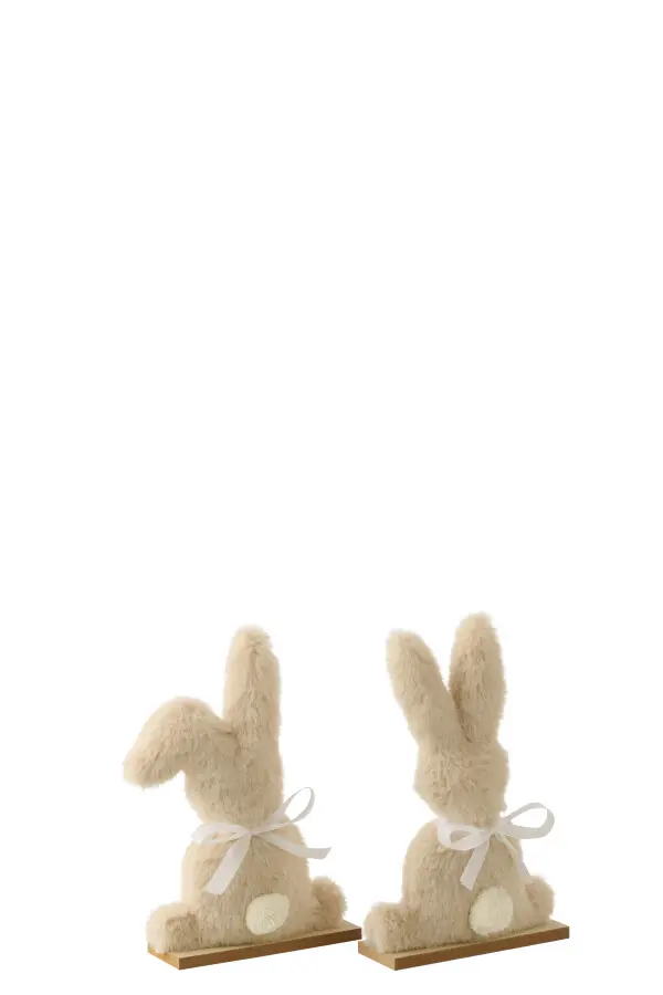 [61872] Lapin Polyester Beige Small (15x5x23cm)