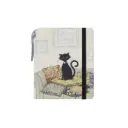 NB LIGNE A7 PU RECYCLE AVEC STYLO BUG ART CHAT ET COUSSINS