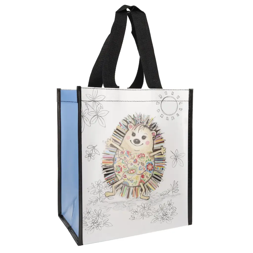 [SCPR21U35] SAC CABAS EN PLASTIQUE RECYCLE KOOK CHOUPISSON