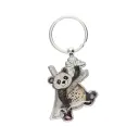 PORTE CLE EN FORME EN METAL KOOK PANDA