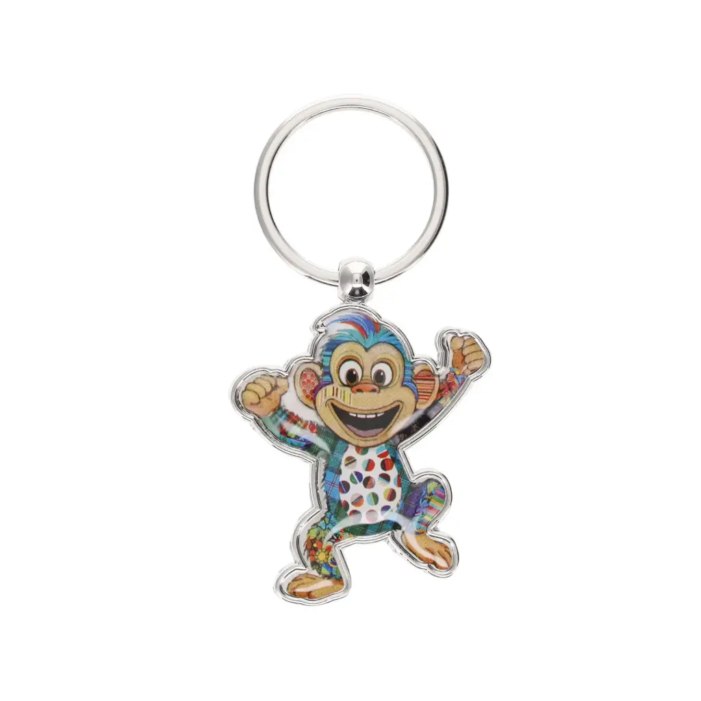 PORTE CLE EN FORME EN METAL KOOK SINGE