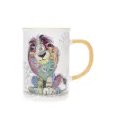 MUG TIMBALE DROIT L 360 ML KOOK LION