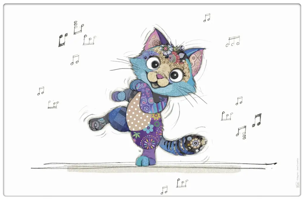 SET DE TABLE KOOK CHATON DANSE