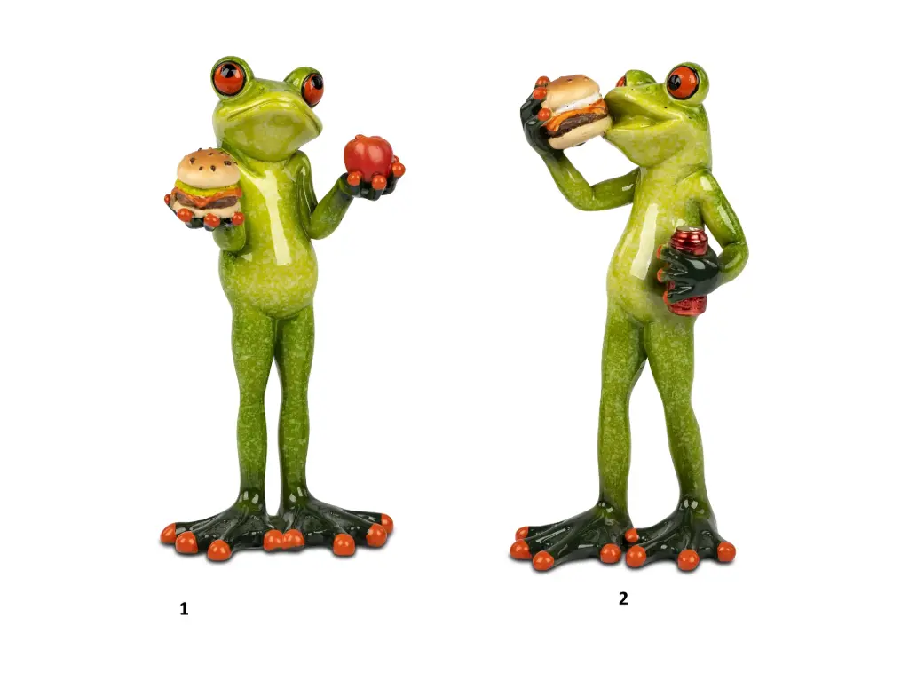 [7 68 45 2] Grenouille avec burger