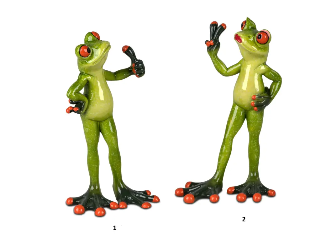 [7 17 83 2] Grenouille debout 15cm