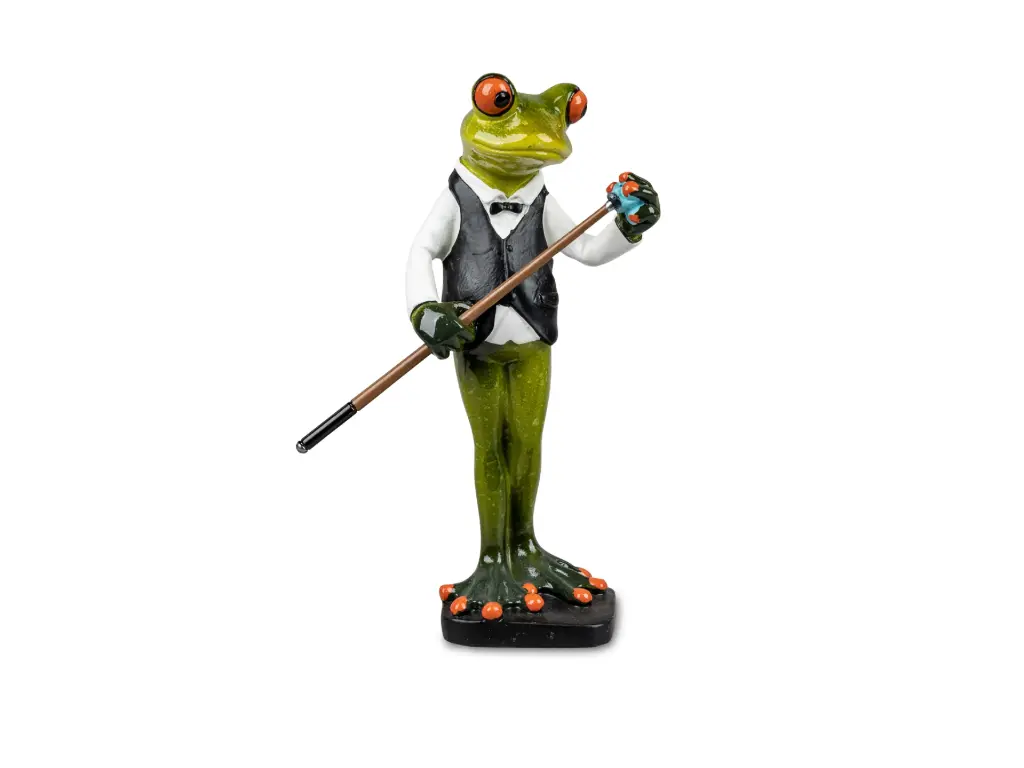 Grenouille billard 17cm