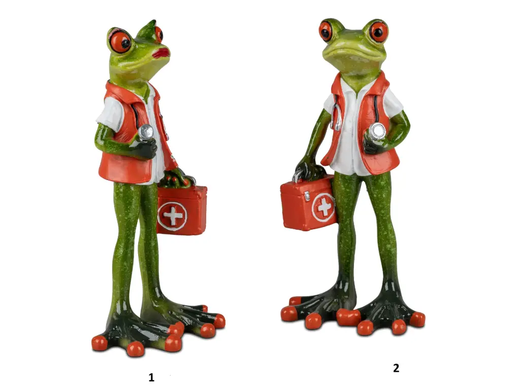 Grenouille ambulancier 17cm