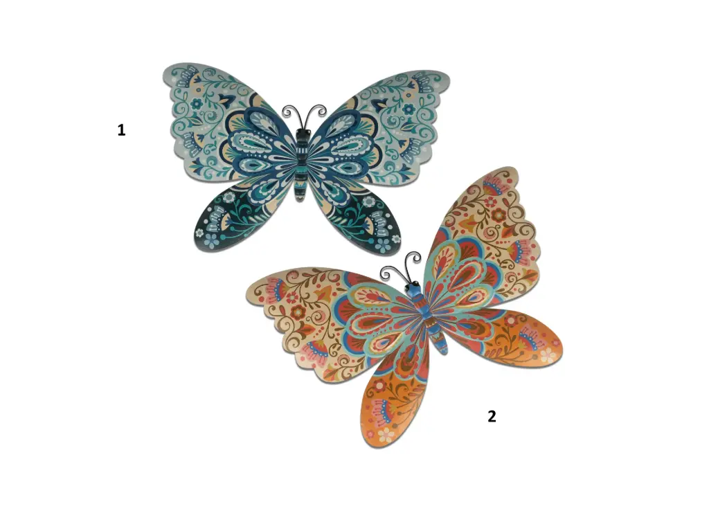 Déco murale papillon