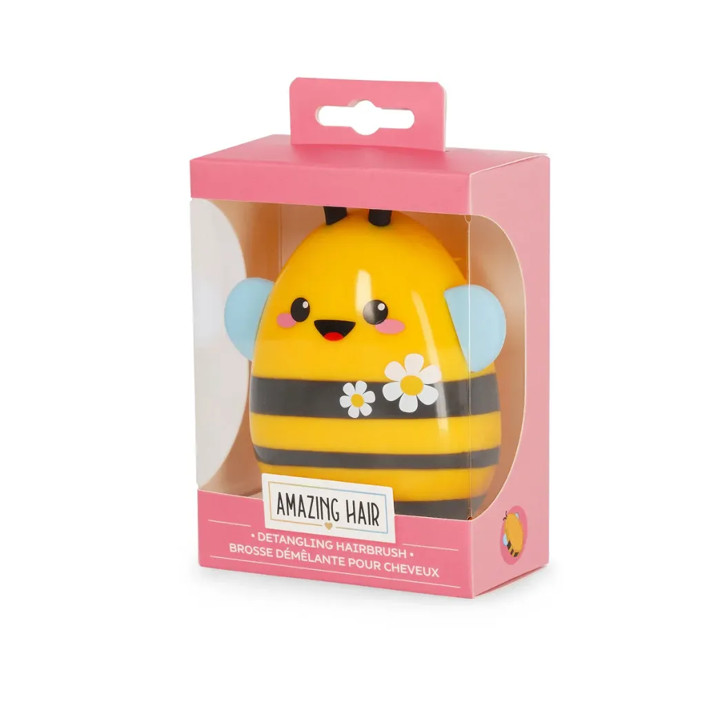 Brosse Démêlante pour Cheveux abeille - Amazing Hair