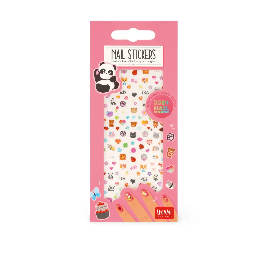 Stickers Pour Ongles Cute Animals - Nail Stickers