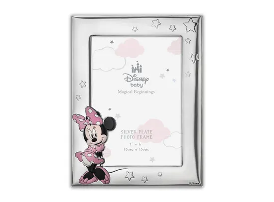 Cadre Disney Minnie 10x15 métal