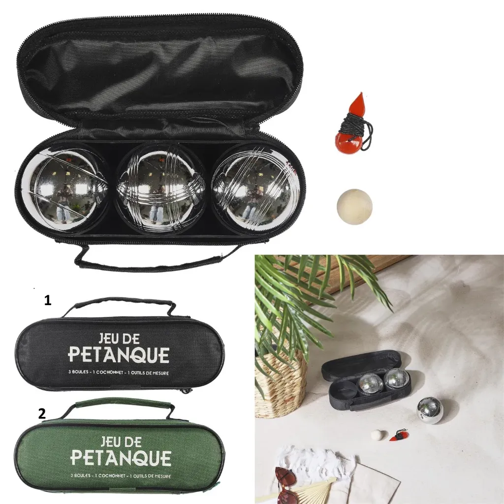 [MG3505] BOULE DE PETANQUE AVEC ETUI