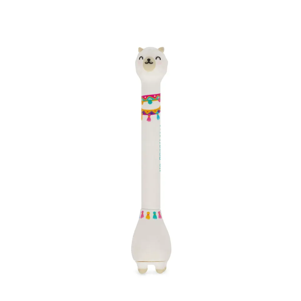 Stylo à Bille lama avec Base - Stand-Ink Ovation