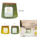 BOUGIE CITRONNELLE POT BAIN DE SOLEIL H8CM